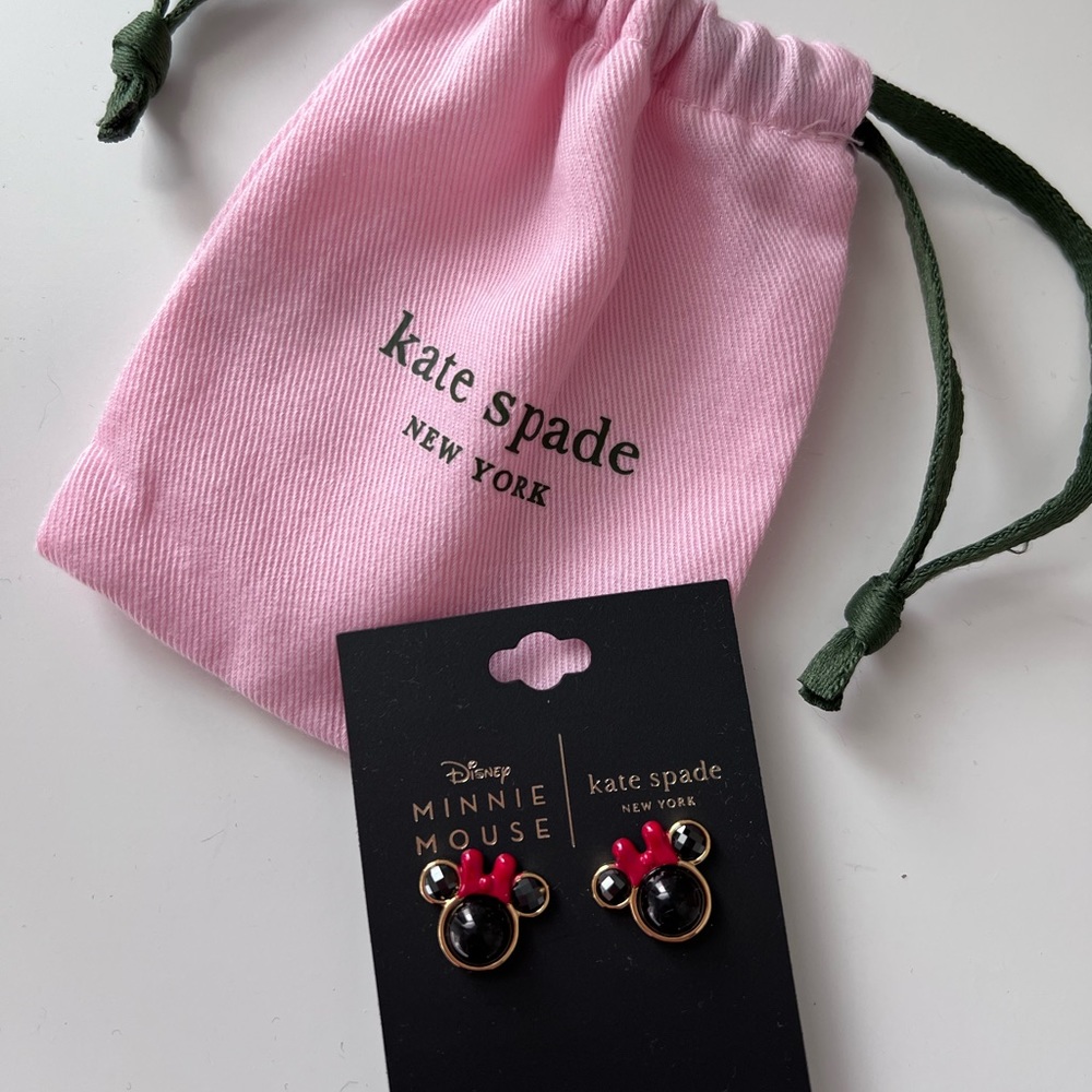 Kate Spade Minnie Mouse Earrings